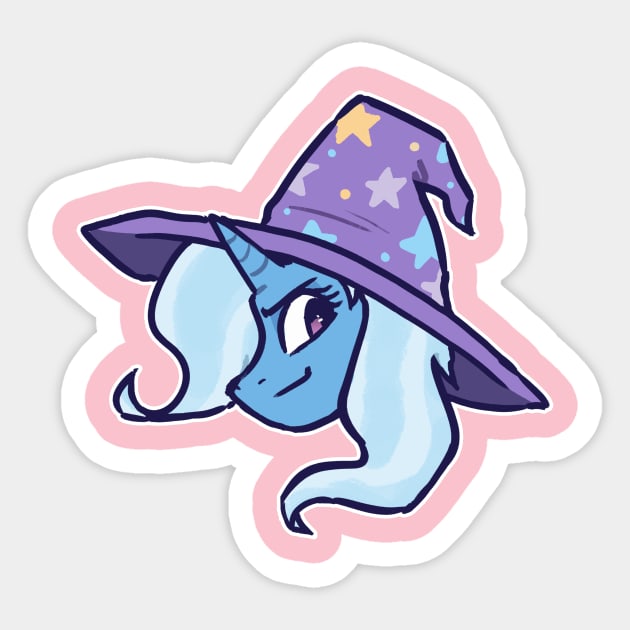 Trixie Lulamoon Sticker by Pastelishish's Store